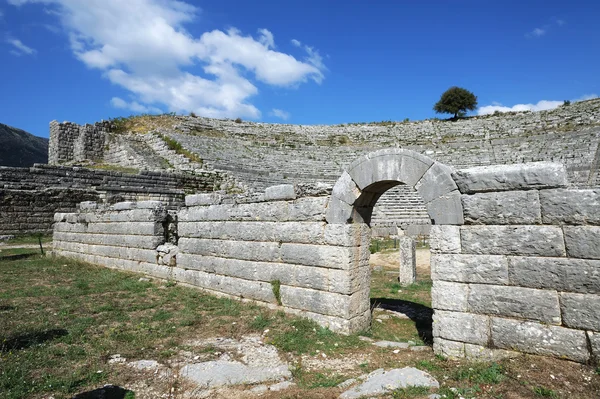 多多纳，第一次古代希腊 oracle 网站 — 图库照片