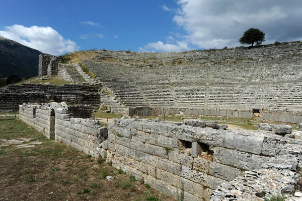 Dodona, ősi Görögország oracle site — Stock Fotó