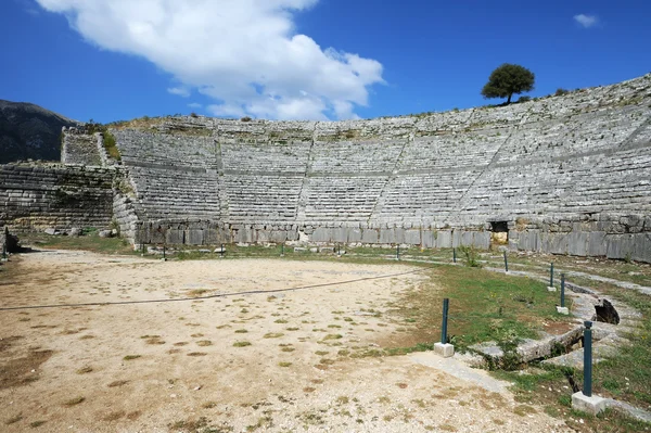 Antigo local de oráculo em Dodona — Fotografia de Stock