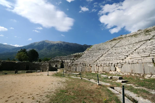 Dodona, sítio do oráculo grego antigo — Fotografia de Stock