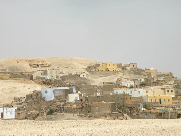 Єгипетське селище — стокове фото
