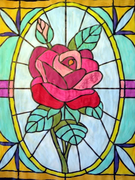 Rosa pintada —  Fotos de Stock