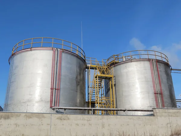 stock image Steel tanks