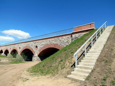 Train bridge clipart