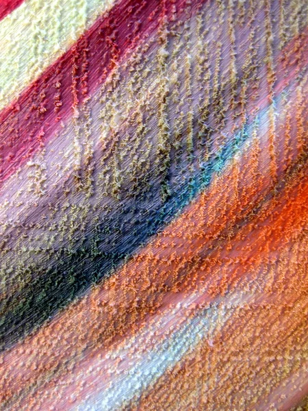 Kleurrijk geschilderde abstract — Stockfoto