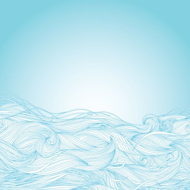 Sea background clipart