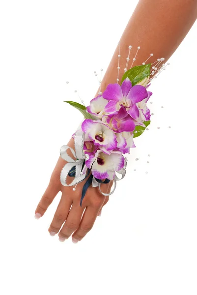 Orchid Corsage — Stockfoto