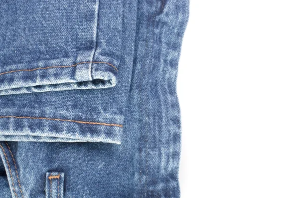 Background blue jeans — Stock Photo, Image