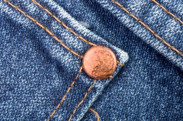 Fundo jeans azul — Fotografia de Stock