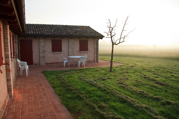 Paisaje de la campiña del Veneto al amanecer —  Fotos de Stock