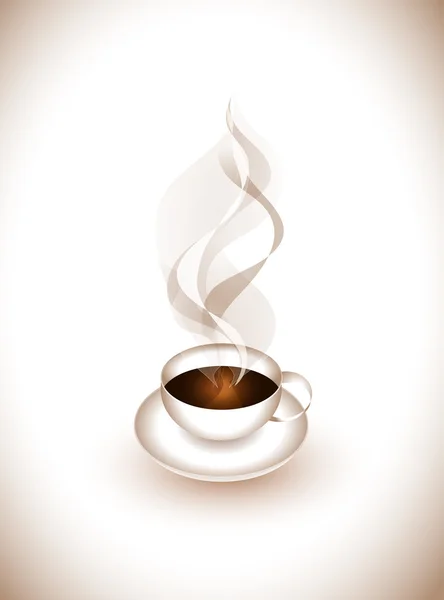 咖啡壶煮的正统 — 图库矢量图片