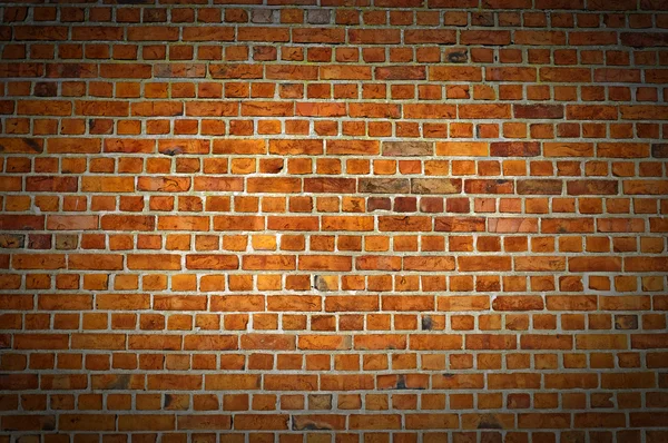 Red Brick Wall Texture with vignette — Stock Photo, Image