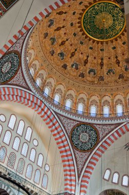 Suleiman moskee interieur 01
