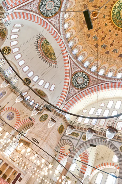 Meczet Sulejmana wnętrze 06 — Zdjęcie stockowe