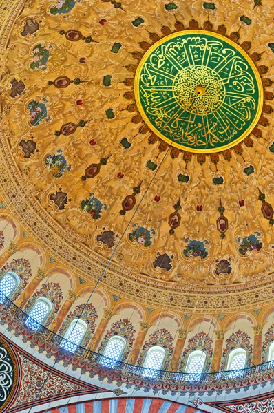 Meczet Sulejmana wnętrza 08 — Zdjęcie stockowe