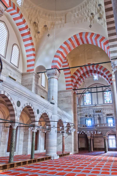 Interior de la mezquita de Suleiman 09 — Foto de Stock