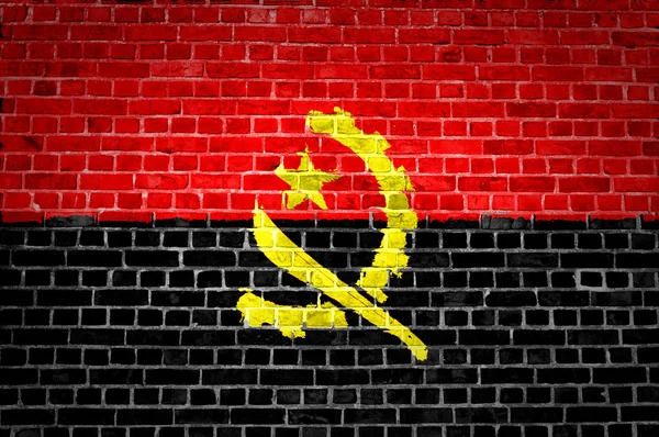 Muro de ladrillo Angola —  Fotos de Stock