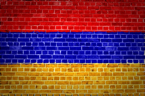 Brick Wall Armenia — Stock Photo, Image