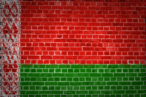 Mur de briques Belarus — Photo