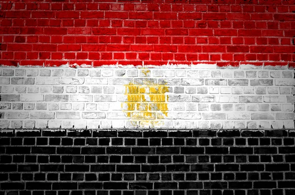Murstensmur Egypten - Stock-foto