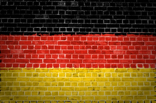 Цегляна стіна Німеччини — стокове фото