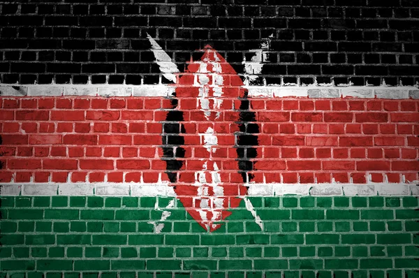 Cegła mur Kenii — Zdjęcie stockowe