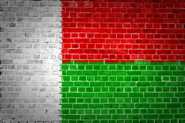 Mur de briques Madagascar — Photo
