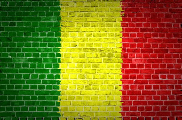 Parete di mattoni Mali — Foto Stock