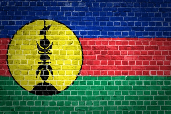 Brick Wall New Caledonia — Stockfoto