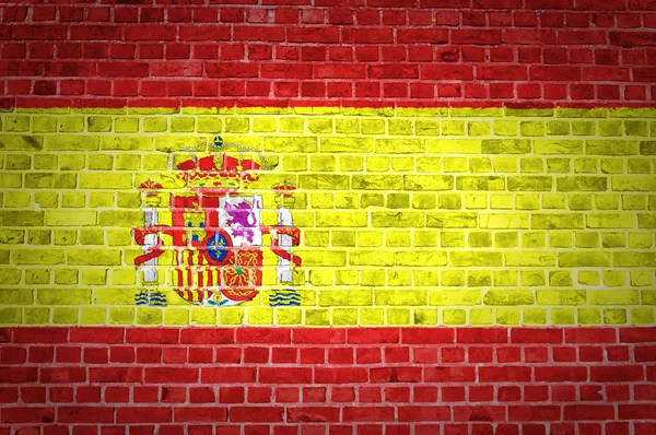 Brick Wall Spain — Stock Photo, Image