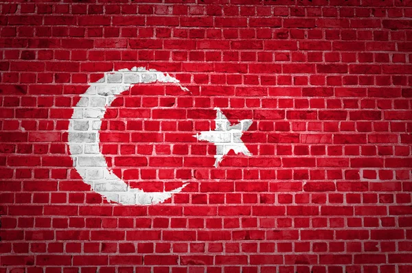 Muro de ladrillo Turquía — Foto de Stock