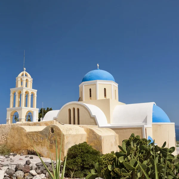 Igreja Santorini Oia 09 — Fotografia de Stock