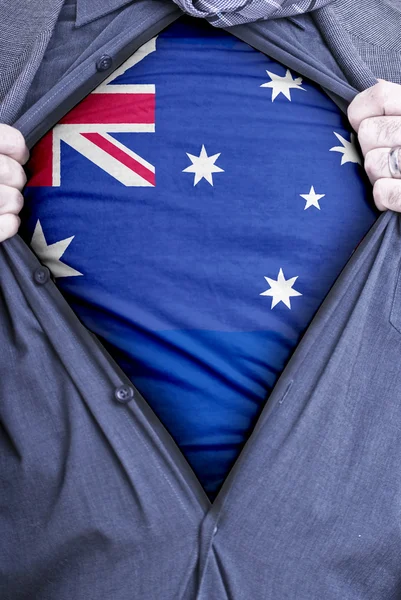 Australisch zakenman — Stockfoto