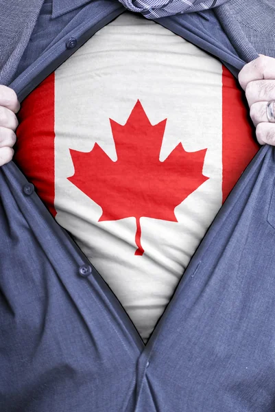 Kanadensisk affärsman — Stockfoto