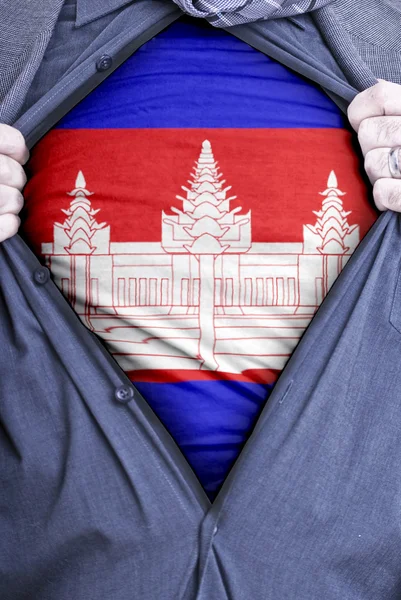 Kambodjanska affärsman — Stockfoto