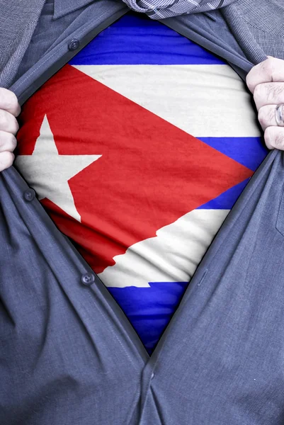 Kubański biznesmen — Zdjęcie stockowe