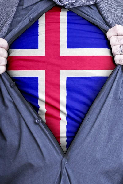 Isländsk affärsman — Stockfoto