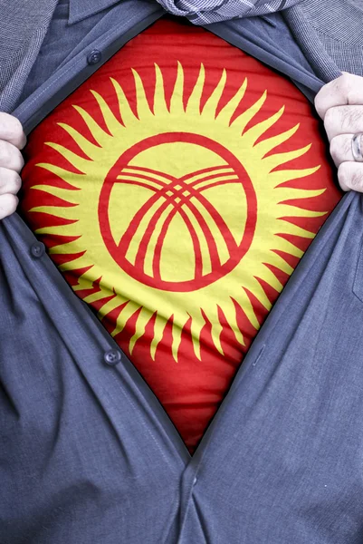 Kirghizistan Uomo d'affari — Foto Stock