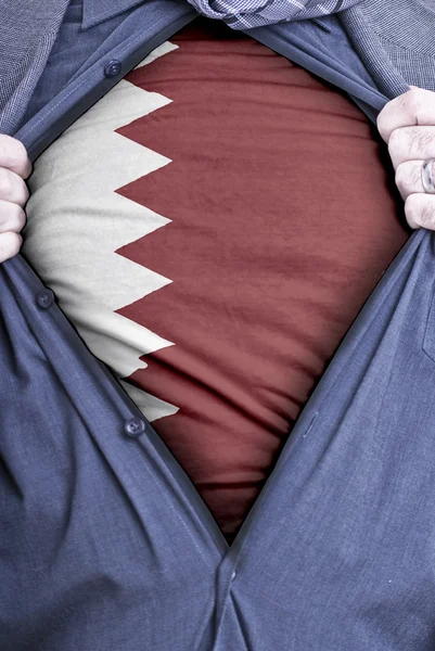 Uomo d'affari del Qatar — Foto Stock