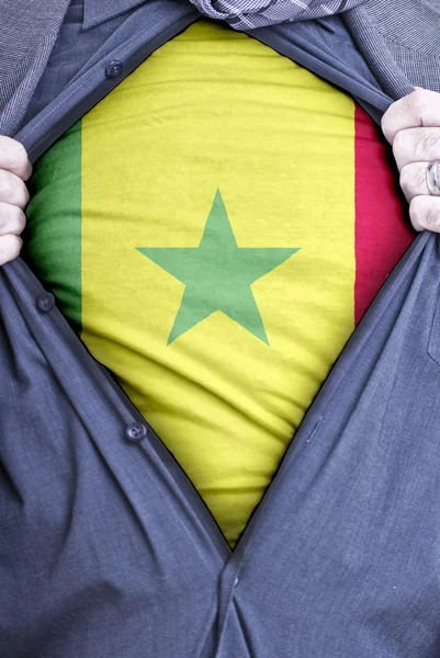 Senegalesiska affärsman — Stockfoto