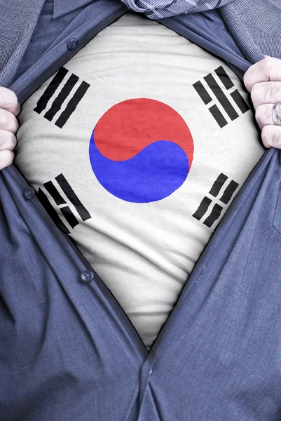 Бизнесмен Южной Кореи — стоковое фото
