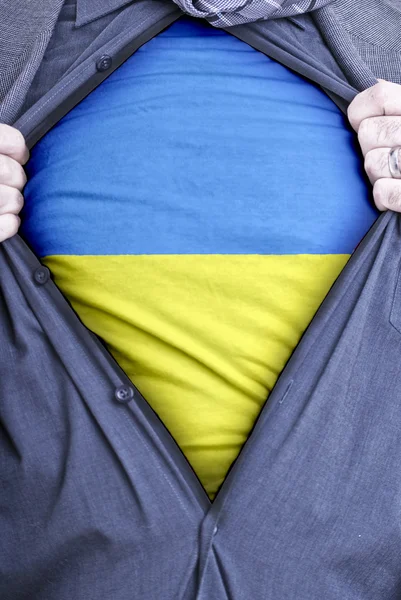 Ukrainischer Geschäftsmann — Stockfoto