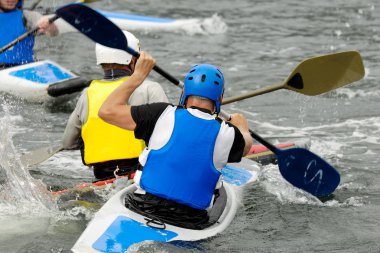 Kayak sport clipart