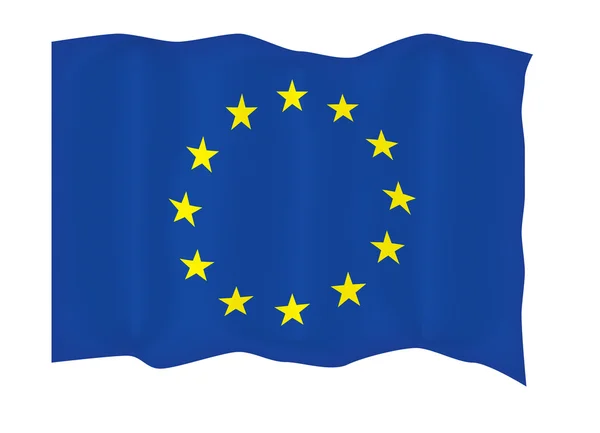 Флаг Европейского союза — стоковый вектор