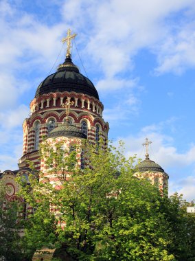 Cathedral in Kharkiv clipart