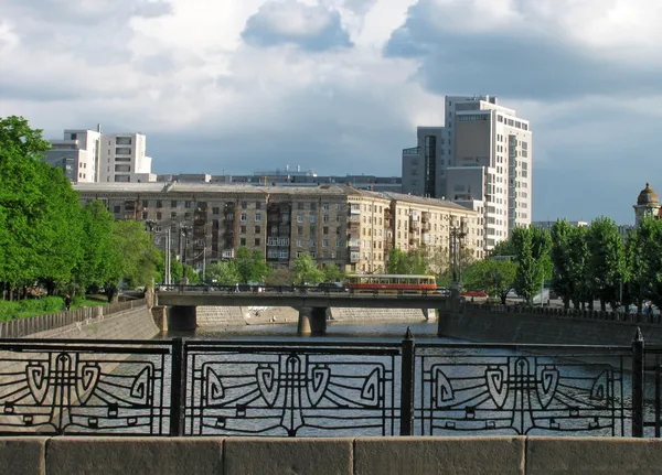 Bridge in Kharkiv — Stock Photo, Image