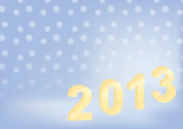 Yeni yıl 2013 arka plan — Stok Vektör