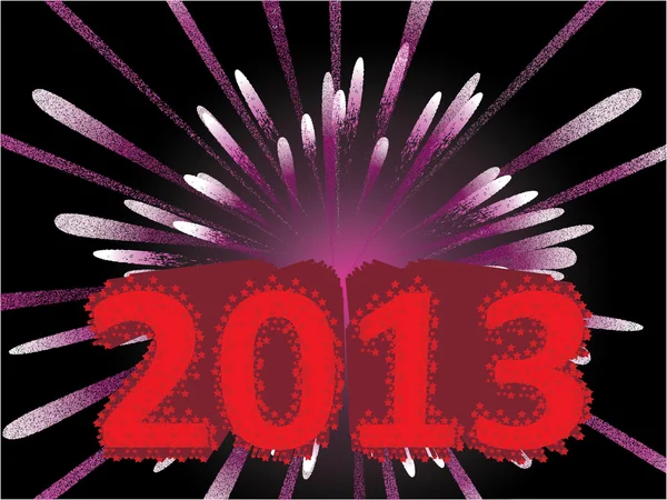 새 해 2013 배경 — 스톡 사진