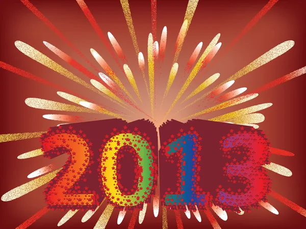 Nový rok 2013 pozadí — Stock fotografie