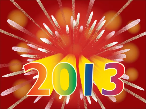 Nový rok 2013 pozadí — Stock fotografie